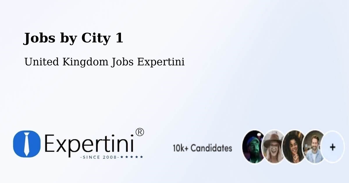 City Jobs in United Kingdom - Expertini